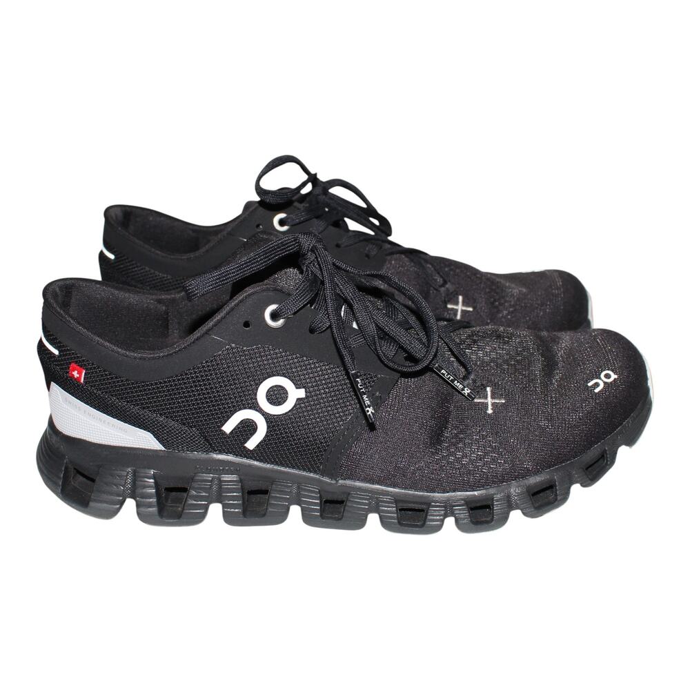 On Cloud X 3 in Black Size 8 - Picture 2 of 6